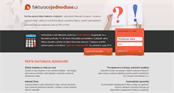Desktop Screenshot of fakturace-jednoduse.cz